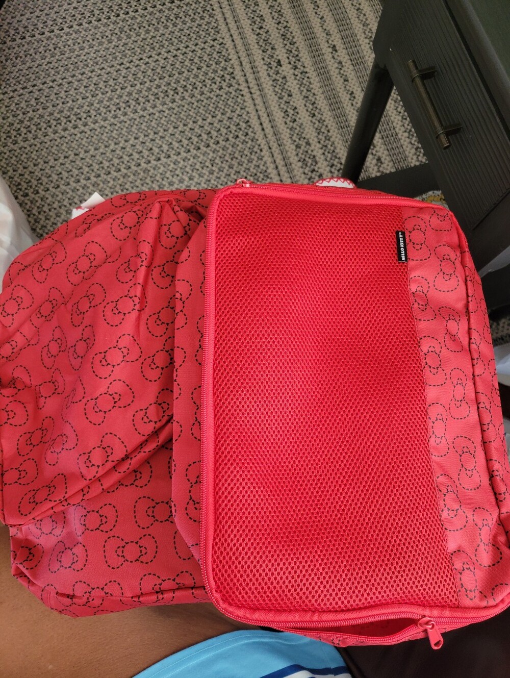 Hello Kitty Red Patterned Travel Packing Cube Set